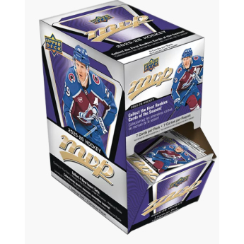 NHL dobozok NHL hokikártyák 2025-26 Upper Deck MVP Hockey Gravity Retail Box