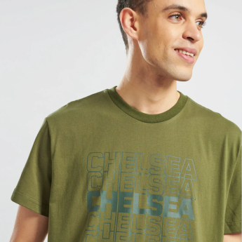 FC Chelsea férfi póló Graphic cypress
