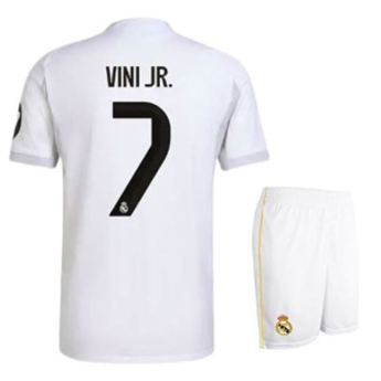 Real Madrid gyerek szett replica 25/26 Home Vini Jr.