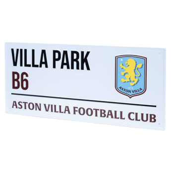 Aston Villa fali tábla White Street