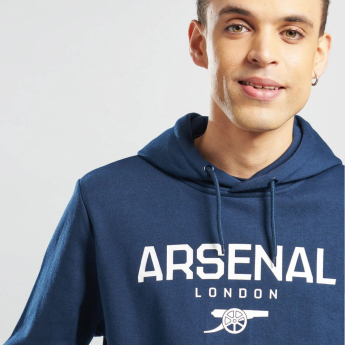 FC Arsenal férfi kapucnis pulóver Logo navy