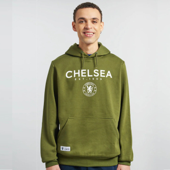 FC Chelsea férfi kapucnis pulóver Logo cypress
