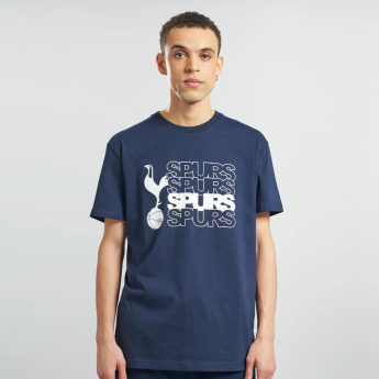 Tottenham férfi póló Graphic navy