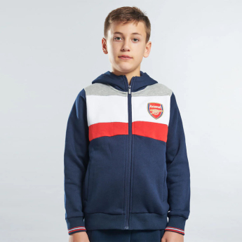 FC Arsenal gyerek kapucnis pulóver Full Zip colour