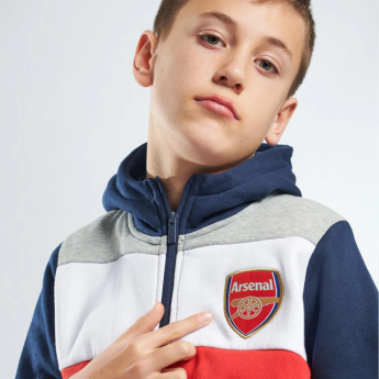 FC Arsenal gyerek kapucnis pulóver Full Zip colour