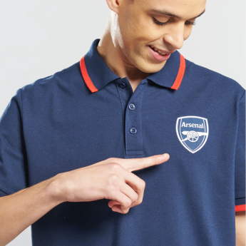 FC Arsenal pólóing Logo Tipped navy