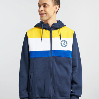 FC Chelsea férfi kapucnis pulóver Full Zip colour