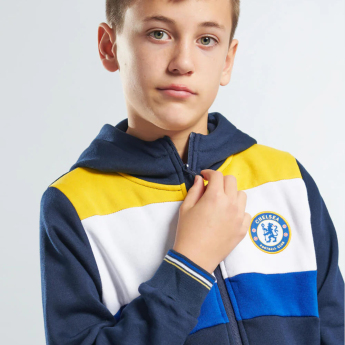 FC Chelsea gyerek kapucnis pulóver Full Zip colour
