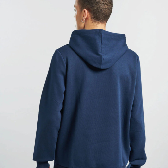 Tottenham férfi kapucnis pulóver Logo navy