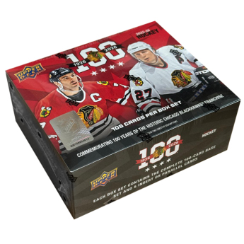 NHL dobozok NHL hokikártyák 2025-26 Upper Deck Chicago Blackhawks Centennial Box Set