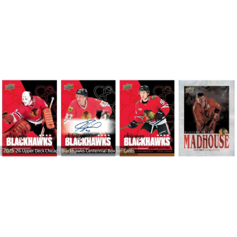 NHL dobozok NHL hokikártyák 2025-26 Upper Deck Chicago Blackhawks Centennial Box Set