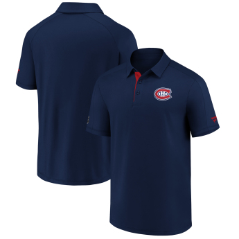 Montreal Canadiens férfi póló Authentic Rinkside Performance navy