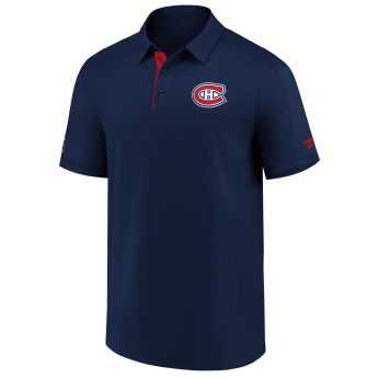 Montreal Canadiens férfi póló Authentic Rinkside Performance navy