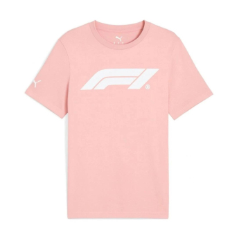 Forma 1 férfi póló Logo Pink 2025