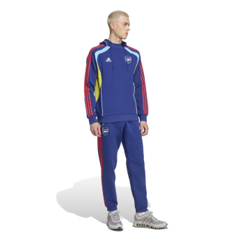 FC Arsenal férfi kapucnis pulóver Urban Purist blue