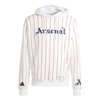 FC Arsenal férfi kapucnis pulóver US Pack white