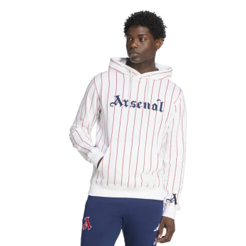 FC Arsenal férfi kapucnis pulóver US Pack white