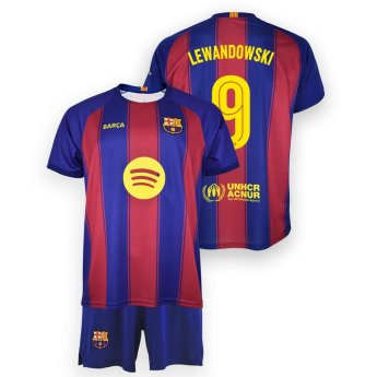 FC Barcelona gyerek szett replica 25/26 Home Lewandowski