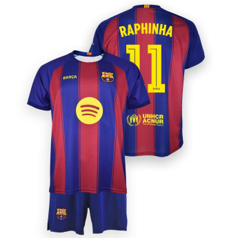 FC Barcelona gyerek szett replica 25/26 Home Raphinha