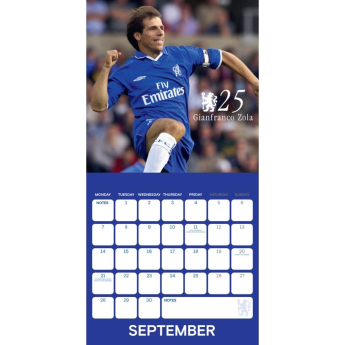 FC Chelsea naptár Legends Square 2026