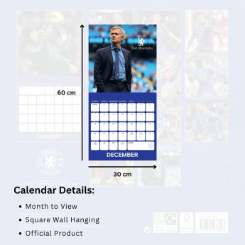 FC Chelsea naptár Legends Square 2026