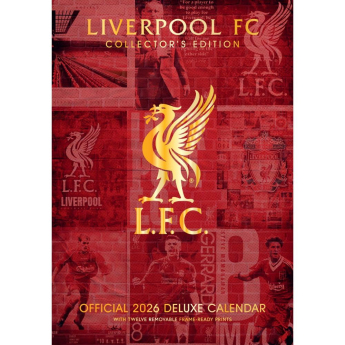 FC Liverpool naptár Deluxe 2026