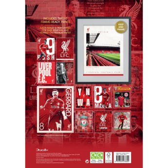 FC Liverpool naptár Deluxe 2026