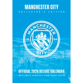 Manchester City naptár Deluxe 2026