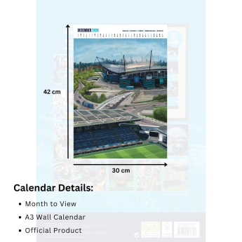 Manchester City naptár Deluxe 2026