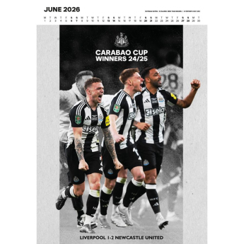 Newcastle United naptár Deluxe 2026