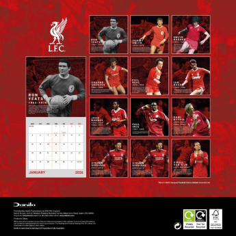 FC Liverpool naptár Musical Gift Box 2026