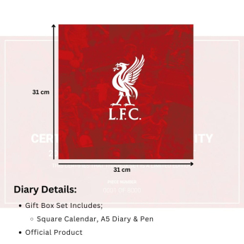 FC Liverpool naptár Musical Gift Box 2026