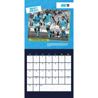 Manchester City naptár és napló Musical Gift Box 2026
