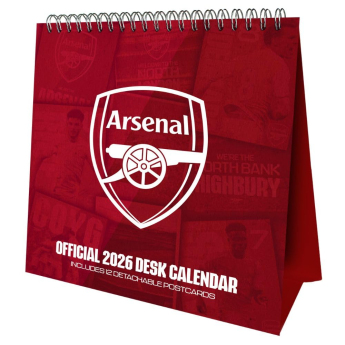 FC Arsenal asztali naptár 2026