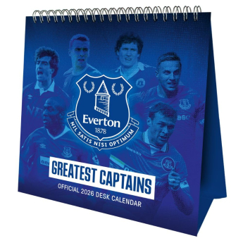 FC Everton asztali naptár 2026