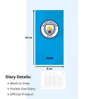 Manchester City napló Slim 2026