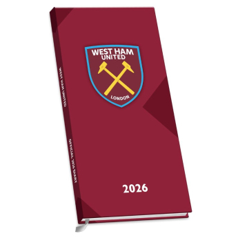West Ham United napló Slim 2026