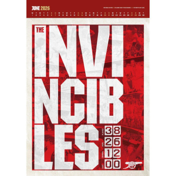 FC Arsenal naptár Deluxe 2026