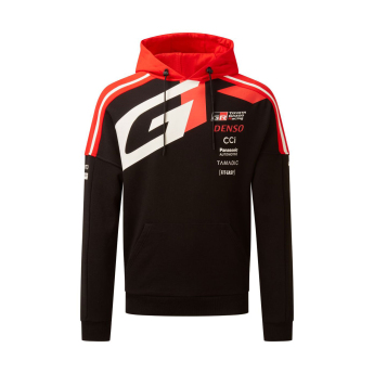Toyota Gazoo Racing férfi kapucnis pulóver black WRC 2025