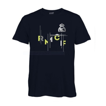 Real Madrid férfi póló No113 Cross black