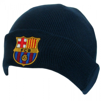 FC Barcelona téli sapka Navy Cuff