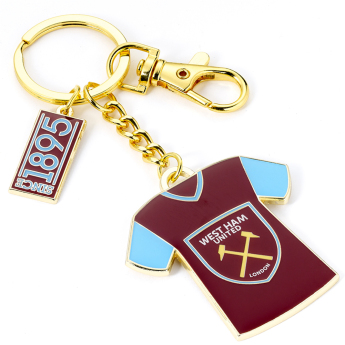 West Ham United kulcstartó Shirt Charm