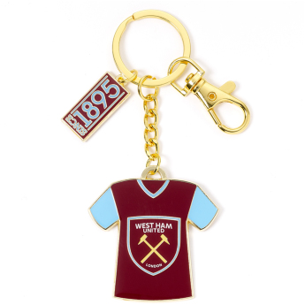 West Ham United kulcstartó Shirt Charm