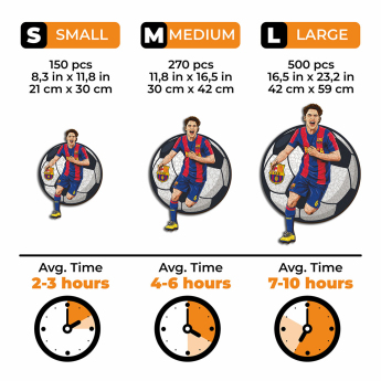 FC Barcelona fa puzzle Gavi 270 pcs