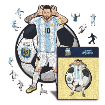 Labdarúgó válogatott fa puzzle ARGENTINA Messi 500 pcs