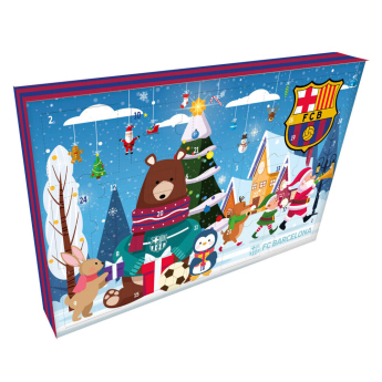 FC Barcelona adventi naptár Christmas