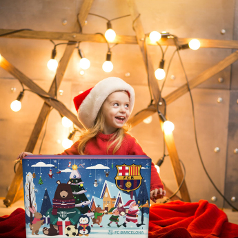 FC Barcelona adventi naptár Christmas