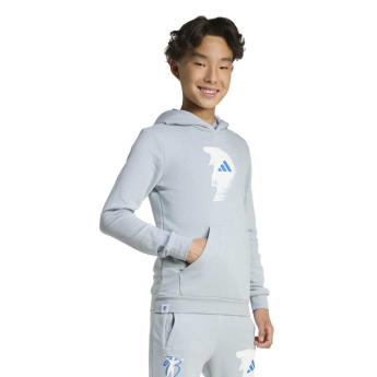 Jude Bellingham gyerek kapucnis pulóver Light grey