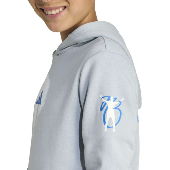 Jude Bellingham gyerek kapucnis pulóver Light grey