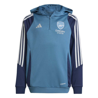 FC Arsenal gyerek kapucnis pulóver Track blue